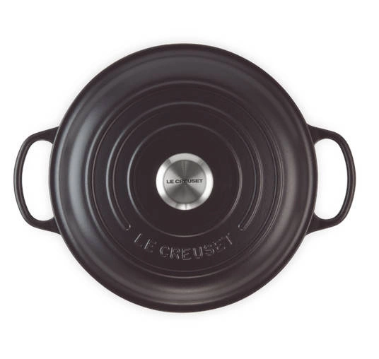 Le Creuset - garnek patelnia Gourmet Signature 26 cm 2,2 l czarny mat
