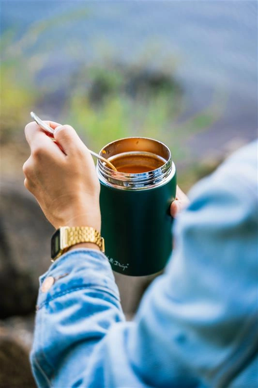 Vialli Design - Termos obiadowy 500ml FUORI zielony