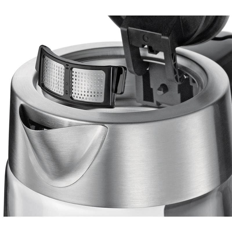 Cilio - czajnik elektryczny, stal nierdzewna/szkło , 1,7 l, śred. 15,5 x 26,5 cm Classic Vesuvio