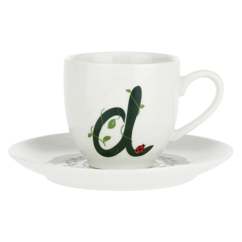 La Porcellana Bianca - filiżanka ze spodkiem 90 ml, Wzór D Solotua