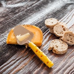 Boska - Zestaw nóż łopatka+tarka krótka Cheesy