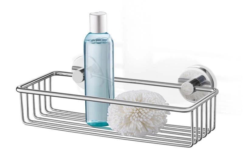 Zack - koszyk łazienkowy stal polerowana Scala