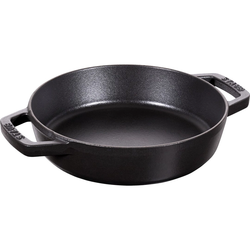Staub - głęboka patelnia żeliwna 20 cm czarna