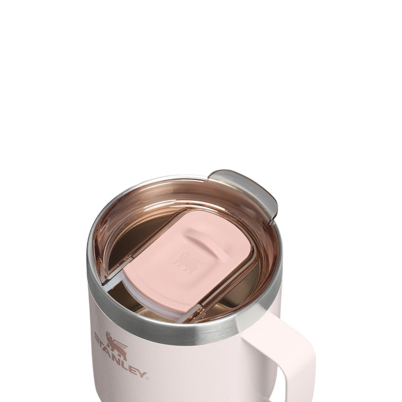 Stanley - kubek z uchem Legendary Classic Camp Mug 0.35L Rose Quartz