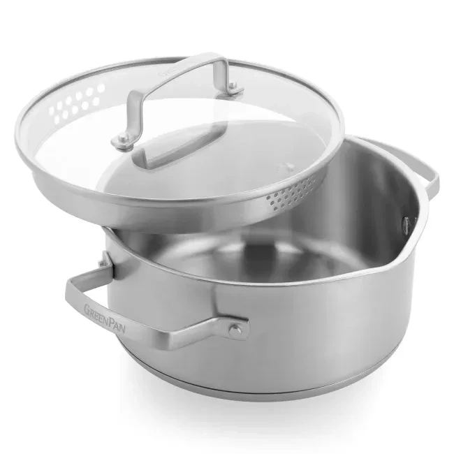 GreenPan - garnek stalowy Chef 's Collection 2 L 18 cm