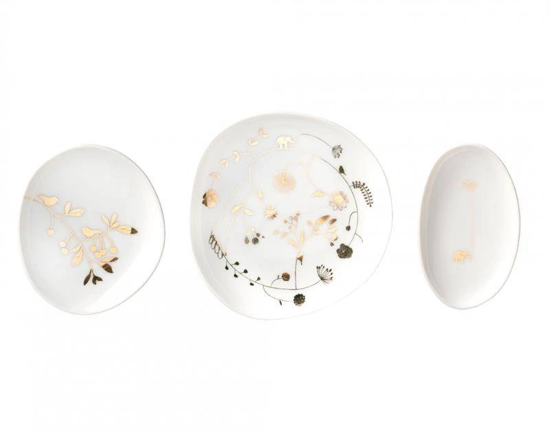 Raeder - Zestaw 3 talerzyków Wonderland, ogród