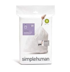 Simple Human - worki na śmieci 20 szt. rozmiar G 30 l