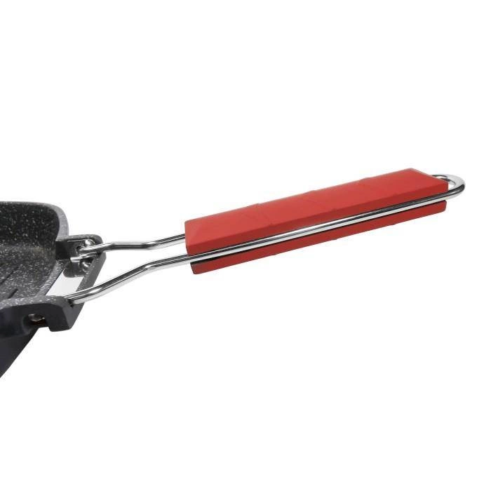 Moneta - Patelnia grillowa ze składaną rączką 24cm ind