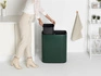 Brabantia - Kosz na śmieci Touch Bin BO 2x30L zielony Pine