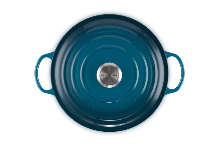 Le Creuset - La Marmite garnek żeliwny rodzinny Deep Teal 26 cm