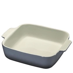 Kuchenprofi - naczynie żaroodporne, ceramika, 28 x 23,5 x 7 cm, szare perłowe PROVENCE