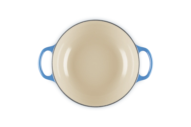 Le Creuset - garnek żeliwny do gulaszu 2,2 l 22 cm azure