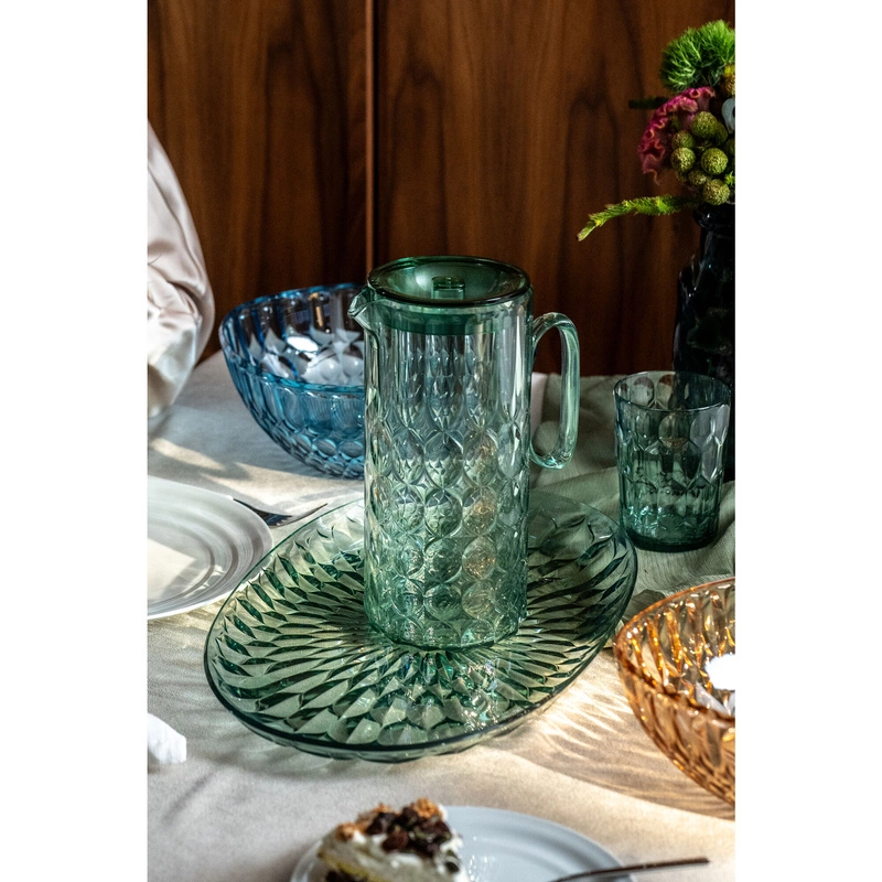 Guzzini - Taca owalna 45 cm - zielona matcha