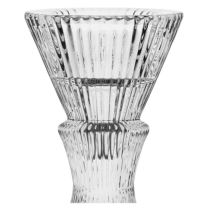 RITUALI DOMESTICI - LUMELLA Szklany świecznik M