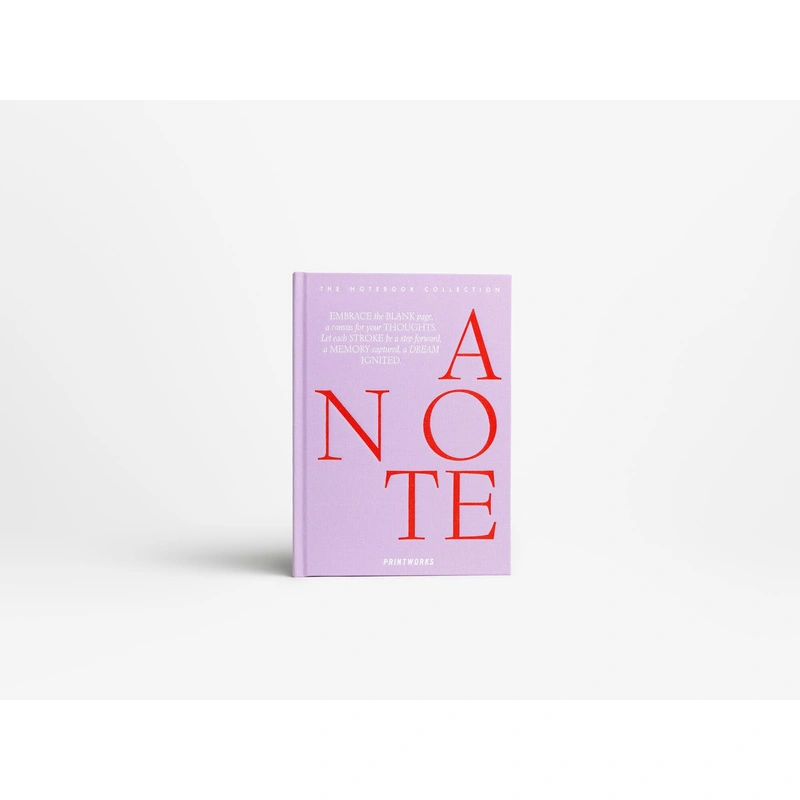 Printworks - Notatnik - Just a Note, Fioletowy