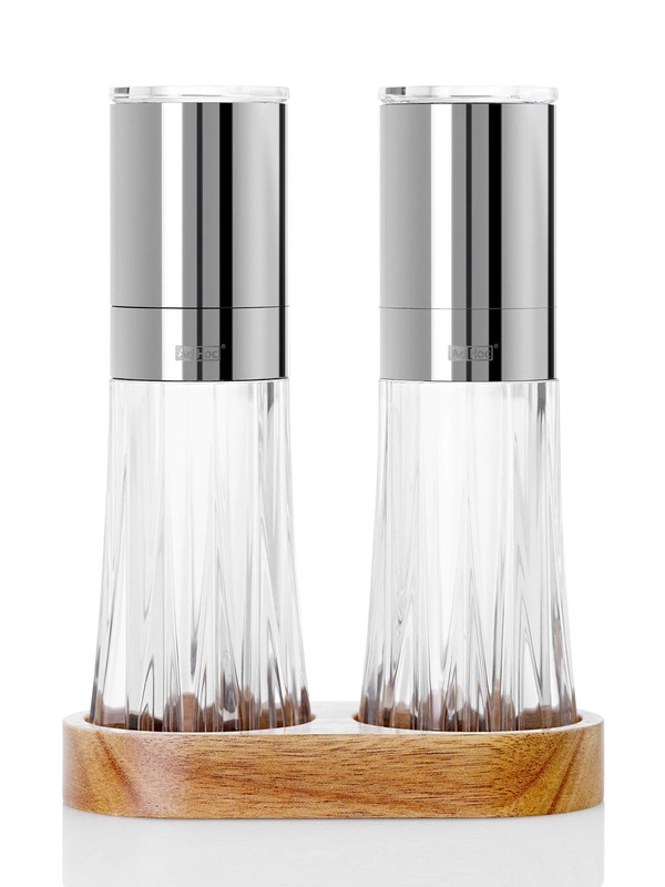 AdHoc - Młynki do pieprzu i soli MENAGE CRYSTAL