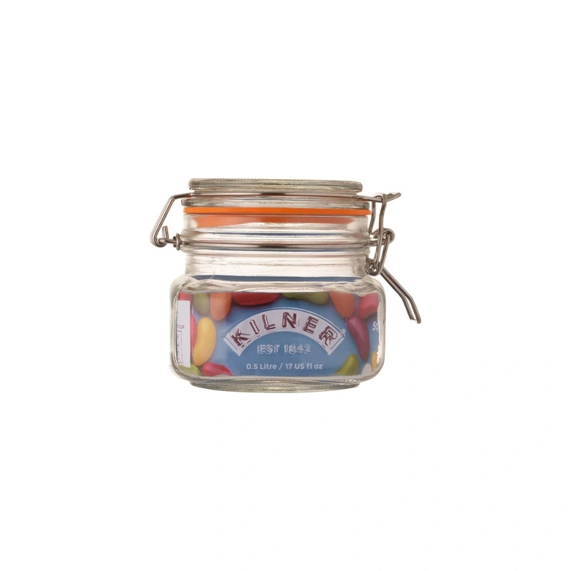 Kilner - Słoik 0,5l, Square Clip Top Jar