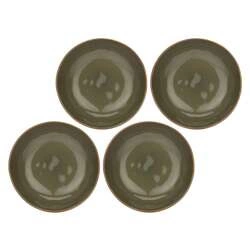 Rose&Tulipani - zestaw 4 talerzy do zupy 21 cm Concerto Grigio Tortora