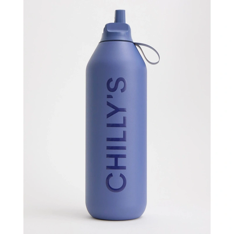 Chilly's Bottles - Butelka sportowa Chilly's | 1000ml | Niebieski