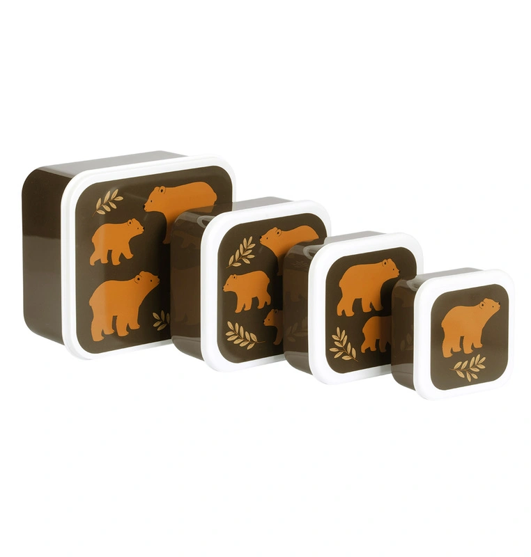A Little Lovely Company - Lunchboxy dla dzieci BEARS