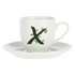 La Porcellana Bianca - filiżanka ze spodkiem 90 ml, Wzór X Solotua
