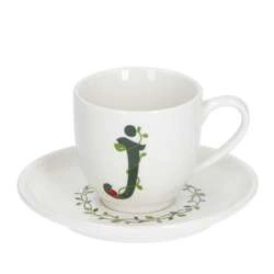 La Porcellana Bianca - filiżanka ze spodkiem 90 ml, Wzór J Solotua