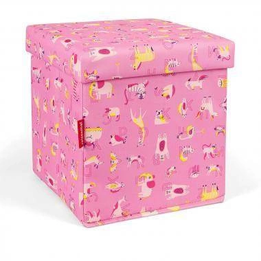 Reisenthel - Pufa sitbox kids abc friends pink