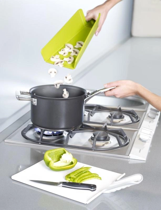 Joseph Joseph - Deska CHOP2POT ,Plus Regular zielona