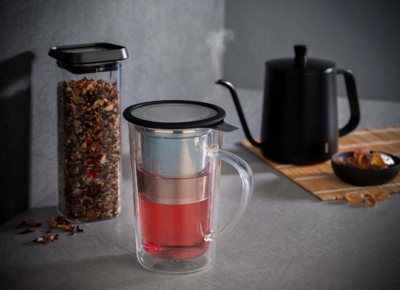 GEFU - Szklanka z zaparzaczem 235 ml