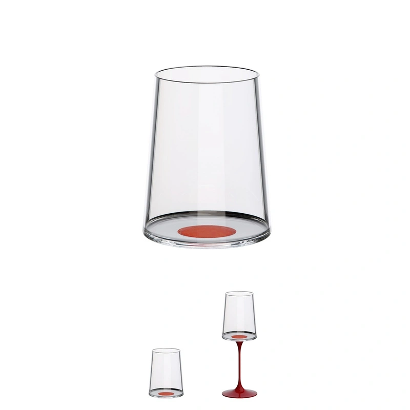 Trebonn - SplitGlass - Klieliszek do białego wina czerwony 2szt