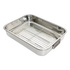 KitchenCraft - KitchenCraft brytfanna z rusztem ze stali nierdzewnej 43 x 31 cm