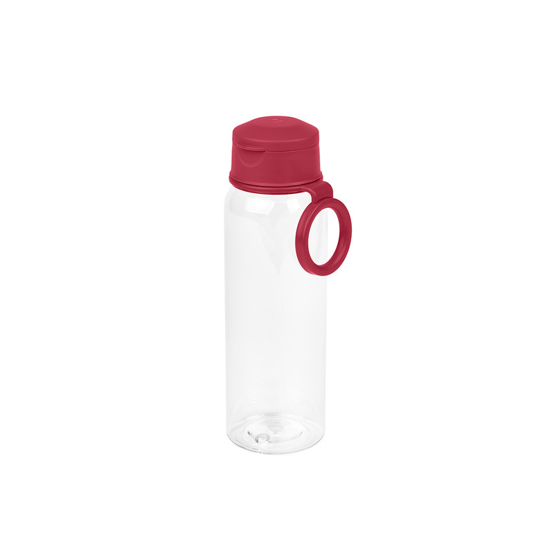 Amuse -  butelka na wodę 500ml z uchwytem - rubinowa