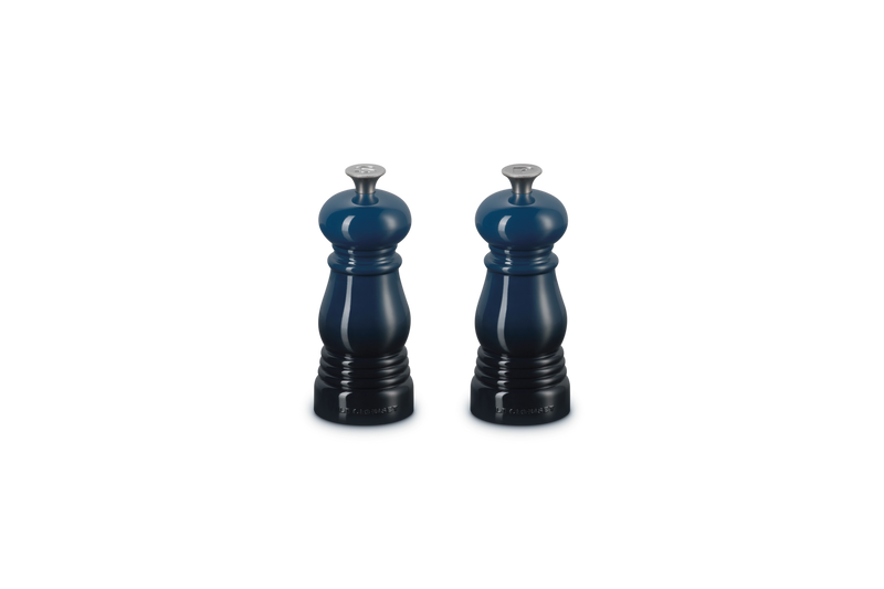 Le Creuset -  zestaw młynków do soli i pieprzu 12,5 cm nuit