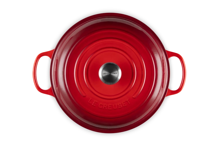 Le Creuset - garnek gourmet profesjonalny 30 cm 3,5 l wiśniowy