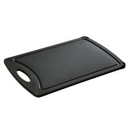 Zassenhaus - deska do krojenia, tworzywo sztuczne, 38 x 25 cm, czarna Easy Cut