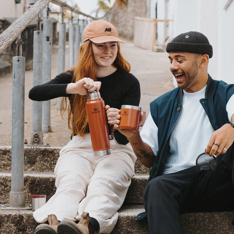 Stanley - Termos Legendary Classic Hammertone Clay 1L