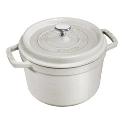 Staub - garnek żeliwny okrągły wysoki 4.8 l truffle La Cocotte