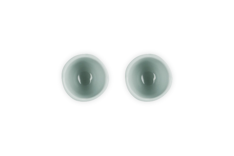 Le Creuset - Zestaw Kieliszków na jajko Jardin sea salt