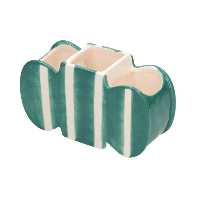 RITUALI DOMESTICI - VERDECAMPO Podwójny wazon stokrotka