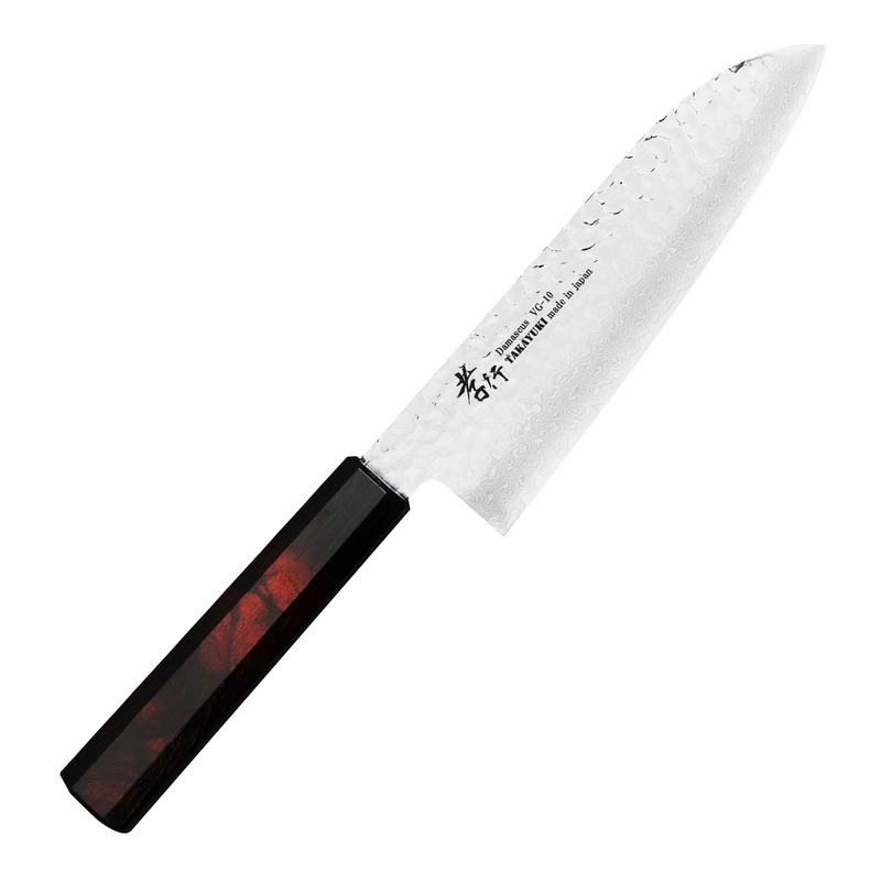 Sakai Takayuki - Nanairo VG-10 Wine Nóż Santoku 17 cm