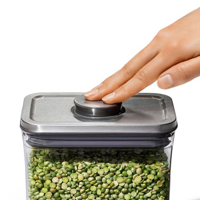 OXO - Pojemnik kwadratowy 2,6l. stalowy, STL