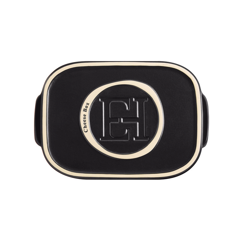 Emile Henry - Pojemnik do przechowywania i serwowania sera- czarny