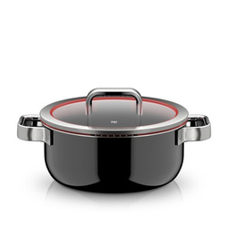 WMF - Niski garnek,24cm, czerń Fusiontec FunctionPro