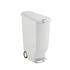 Simple Human - kosz na śmieci 40 l pedałowy Slim biały