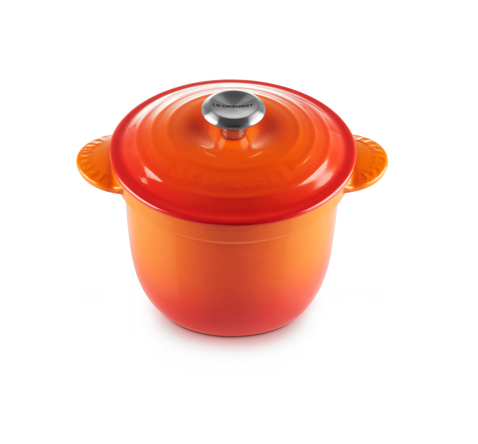 Le Creuset - Cocotte Every garnek żeliwny do ryżu 2 l płomienny