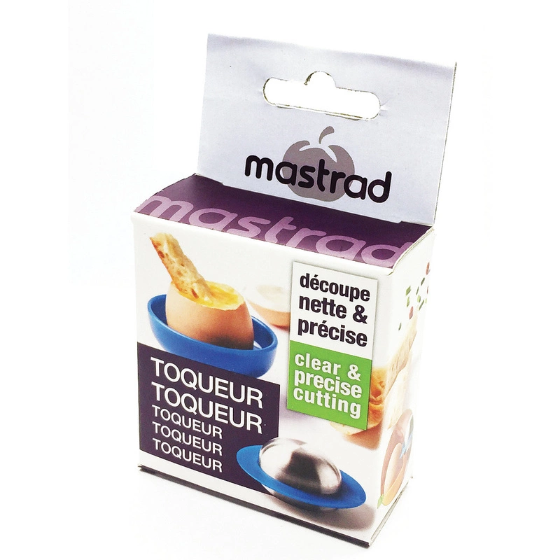 Mastrad - Nożyk do odcinania jajek niebieskimorska zieleń