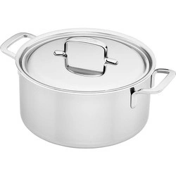 Demeyere - garnek niski z pokrywką 5.2 ltr 5-Plus