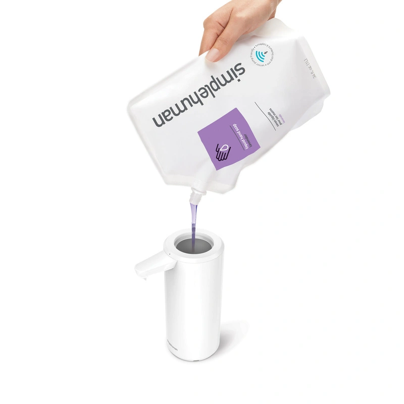 Simplehuman - Dozownik bezdotykowy 266 ml - biała stal (poprzedni kod ST1078)