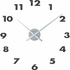 Nextime - zegar Mini Hands srebrny 48 cm