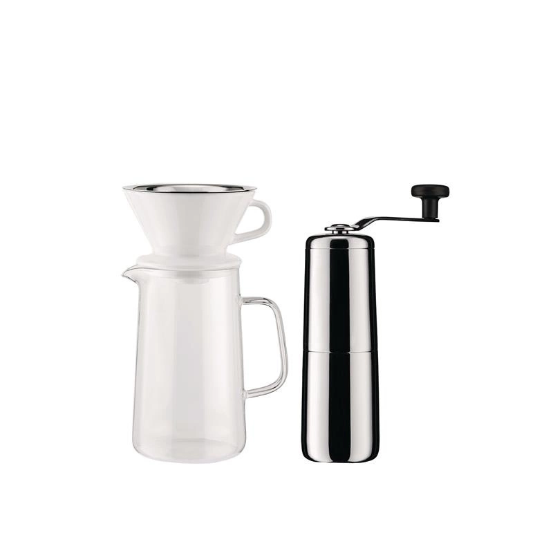 Alessi - Zestaw do Slow Coffee- młynek plus karafka